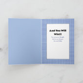 Funny Blijf sterk voor goede Kaart (Binnen)