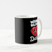 Funny Blindless braille visueel gehandicapt Blind Koffiemok (Voorkant rechts)