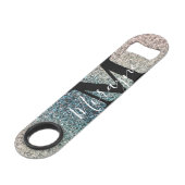 Funny Bling Drink Diamond Glitter Sparkles Speed Flessenopener (Achterkant Gekanteld)