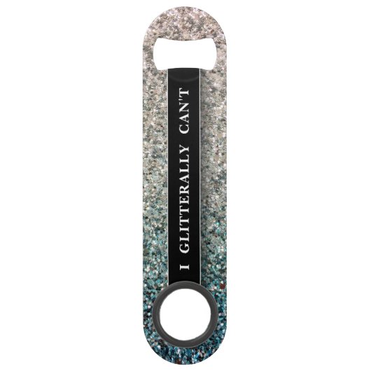 Funny Bling Drink Diamond Glitter Sparkles Speed Flessenopener (Voorkant)