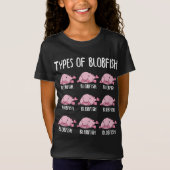 Funny Blobfish Gift Girls booys Underwater Blobfis T-shirt (Voorkant)