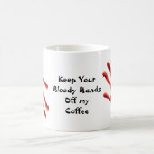 Funny Bloody Hands Coffee Mugs Magische Mok (Center)