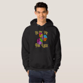 Funny Blow Me For Luck Gambling Poker Dice Hoodie (Voorkant volledig)