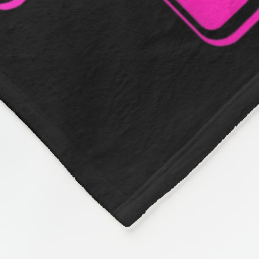 Funny Blowing Bubba  Fleece Deken (Hoek)