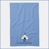 Funny Blue and White Circus Tent Quote Theedoek