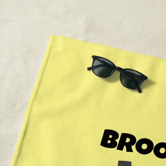 Funny blue cement mixer cartoon illustratie strandlaken (In situ)