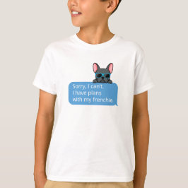 Funny Blue French Bulldog T-Shirt