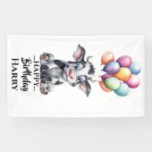 Funny Blue Koe Banner (Horizontaal)