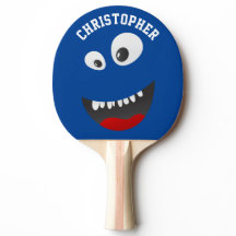 Funny Blue Scary Face Novelty Personated Name