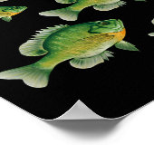 Funny Bluegill Sunfish Fishing Freshwater Fish Ang Poster (Hoek)