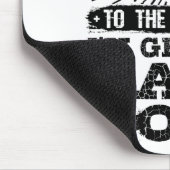 Funny BMX Motocross MTB weer aan de slag Muismat (Hoek)