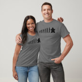 Funny Board Game Gift Cool Meeple Evolution Gamer T-shirt (Unisex)