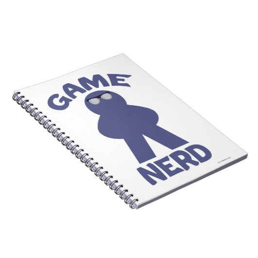 Funny Board Game Nerd Meeple Fun Design Notitieboek (Rechterzijde)