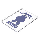 Funny Board Game Nerd Meeple Fun Design Notitieboek (Linkerzijde)