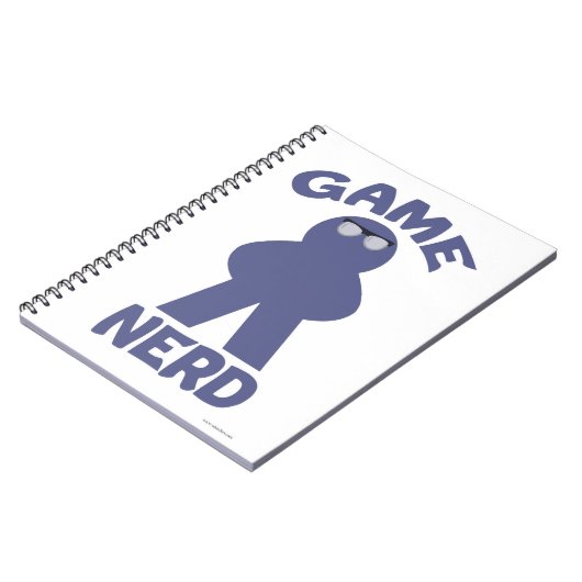 Funny Board Game Nerd Meeple Fun Design Notitieboek (Linkerzijde)