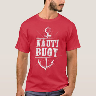 Funny Boat Anchor Nautical Boat Captain Boating  T-shirt
