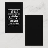 Funny Boat Kapitein Humor Sailing, verslaafde man Visitekaartje (Voorkant / Achterkant)