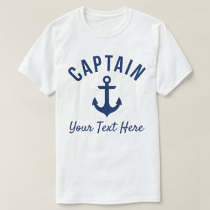 Funny  Boat Kapitein's Shirt