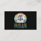 Funny Boat Mechanic Boat Oowner Visitekaartje (Achterkant)