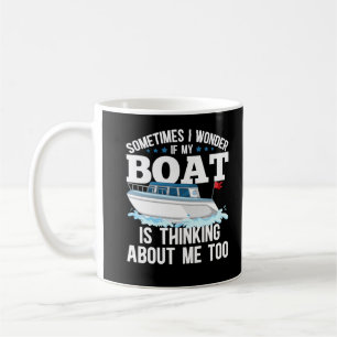 Funny Boating Captain Sailing Humor Koffiemok