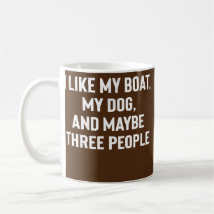 Funny Boating Giften voor mannen Boat Boat Koffiemok