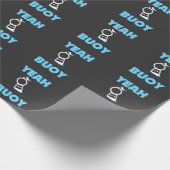 Funny Boating Pun - Ja Buoy Harbour Cruise T-shirt Cadeaupapier (Hoek)