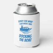 Funny Boating - Sorry voor wat ik zei over dokkend Blikjeskoeler (Blikje Achterkant)