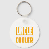 Funny Boating Uncle - Like A Regular Uncle But Coo Sleutelhanger (Voorkant)