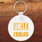 Funny Boating Uncle - Like A Regular Uncle But Coo Sleutelhanger (Voorkant)