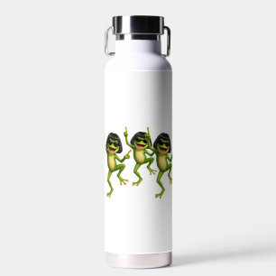 Funny Bob-kapsel Kikker Meme Cadeau Waterfles
