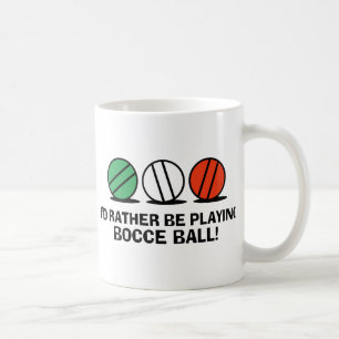 Funny Bocce Ball Koffiemok
