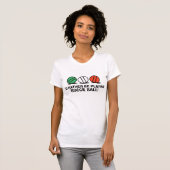 Funny Bocce Ball T-shirt (Voorkant volledig)