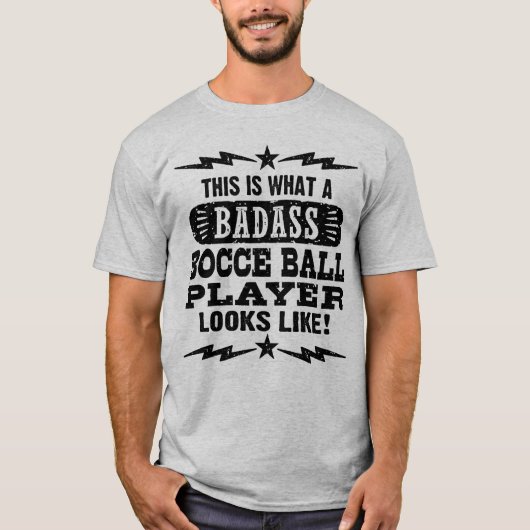 Funny Bocce Ball T-shirt (Voorkant)