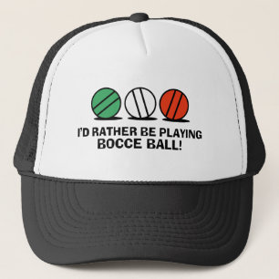 Funny Bocce Ball Trucker Pet