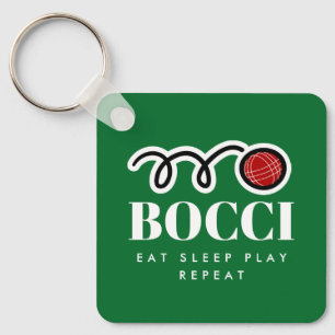Funny bocci ball sleutelhanger cadeau voor bocce p