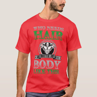Funny Bodybuilder Mannen T-shirt