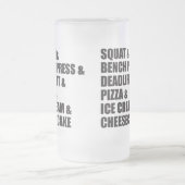 Funny Bodybuilding Gym Pizza Ice Cream Cheese Cake Matglas Bierpul (Center)