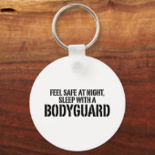Funny Bodyguard Sleutelhanger (Voorkant)