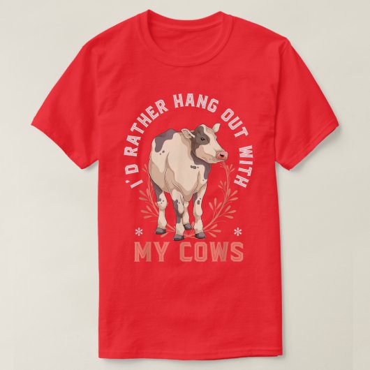 Funny Boerderij Animal Farmer ID min of meer ophan T-shirt (Design voorkant)