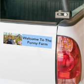 Funny Boerderij Bumpersticker (Op Truck)