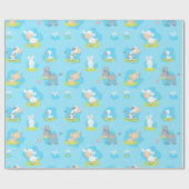 Funny Boerderij Cadeaupapier (Vlak)