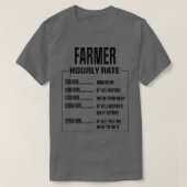 Funny boerderij Hobby Gezegde Farmer T-shirt (Design voorkant)