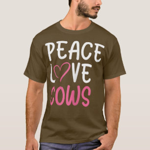 Funny Boerderij Lover Koeien Grafisch voor vrouwen T-shirt