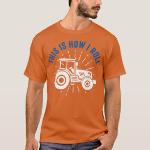 Funny Boerderij Lover Tractor Graphic for Women an T-shirt