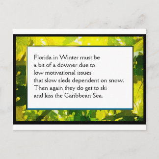 Funny Boerderij Poem Card #1 Briefkaart