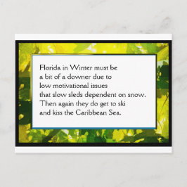 Funny Boerderij Poem Card #1 Briefkaart