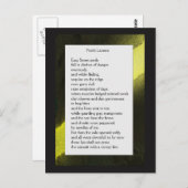 Funny Boerderij Poem Card #2 Briefkaart (Voorkant / Achterkant)