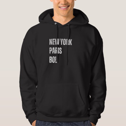 Funny Bol Kroatië Hoodie (Voorkant)
