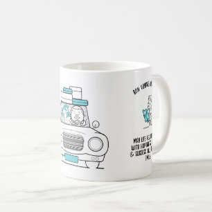 Funny Bon Voyage Cadeau Gepersonaliseerd Reizend M Koffiemok