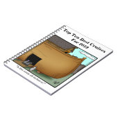 Funny Bon Voyage Humor Notitieboek (Linkerzijde)